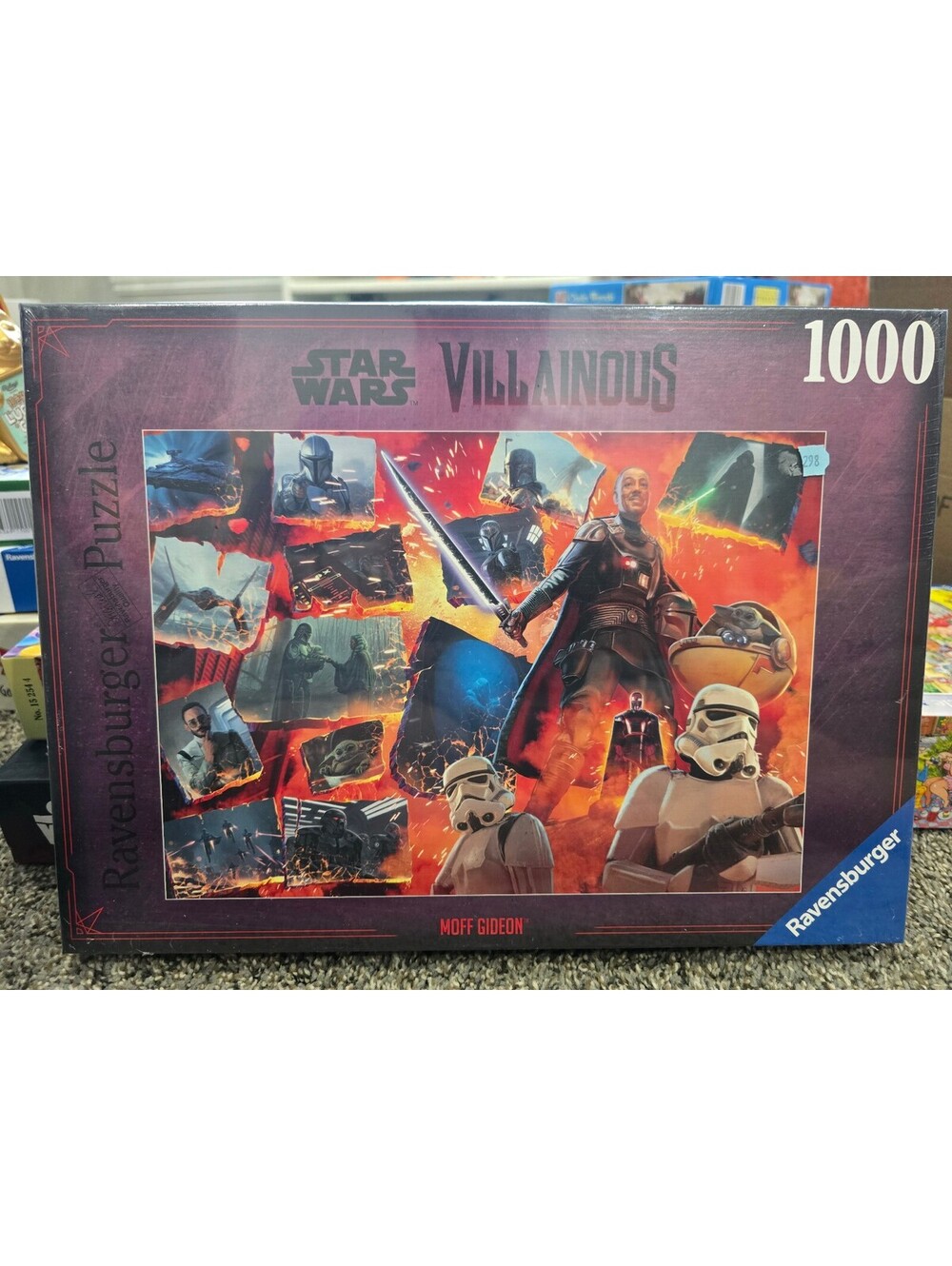 Ravensburger Star Wars Villainous Moff Gideon 1000 Pc Puzzle
